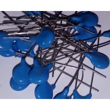 10X CAPACITOR CERÂMICO DISCO 1NF 1K VAC Y5 20%